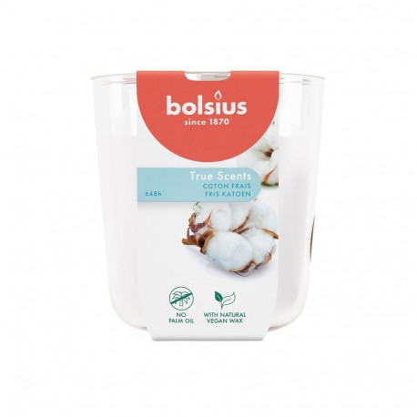 Bolsius True Scents Scented Candle 97x85mm Fresh Cotton