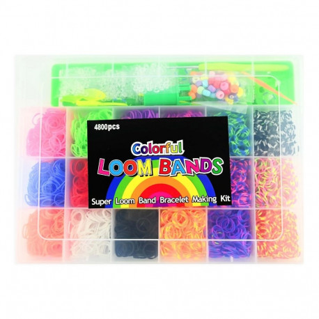 Loom Band kummivõrud 4800 tk