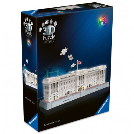 Ravensburger 3D pusle LED valgusega: Buckingham palee