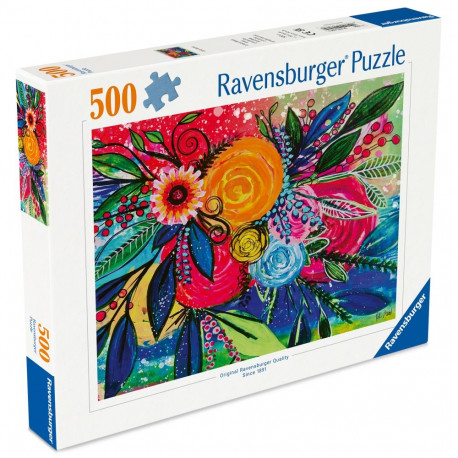 Ravensburger pusle 500 tk: värvide plahvatus