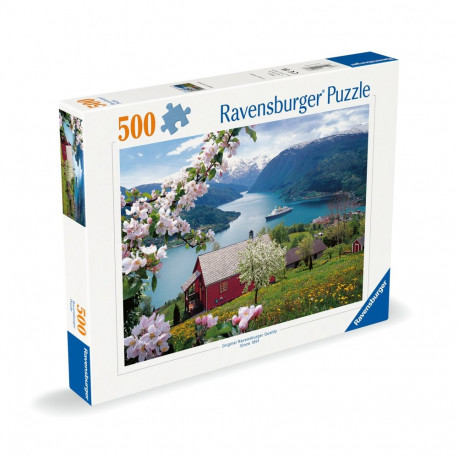 Ravensburger pusle 500 tk: Skandinaavia idüll