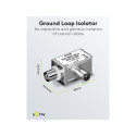 Goobay Sheath Current Filter, Galvanic Isolation