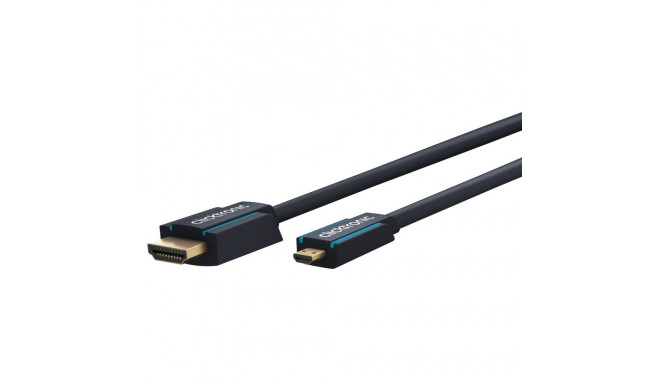 Clicktronic HDMI™ to Micro HDMI™ Adapter Cable 2 m