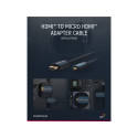 Clicktronic HDMI™–Micro HDMI™ adapterkaabel 2 m