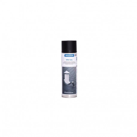 SPRAYPAINT SPRAYSEAL BLACK 500ML