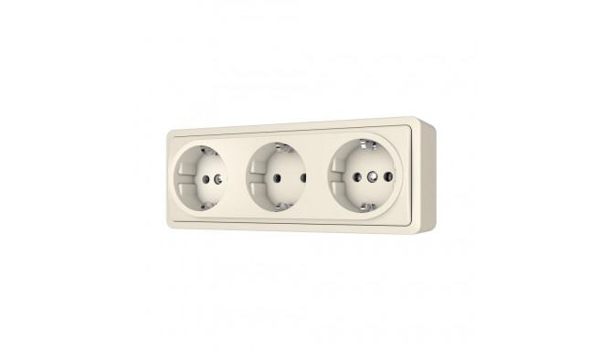 SOCKET 3PL SL+250 IVORY