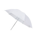Caruba Flitsparaplu Transparant Wit 109 cm