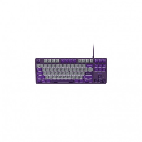 GAMING KEYBOARD FURY KANABO K2 US LAYOUT WHITE BACKLIGHT MECHANICAL GRAY-VIOLET
