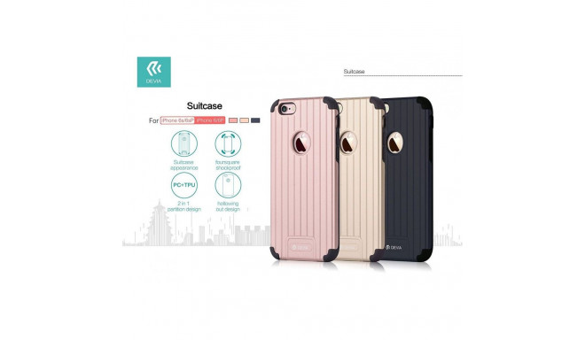 Devia Apple iPhone 6 / 6s Plus Suitcase Gold