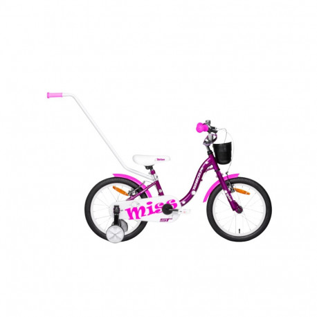 Laste jalgratas TABOU Miss ST, 12" lilla-valge