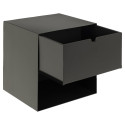 Öökapp JOLIET 30x25xH30cm, must