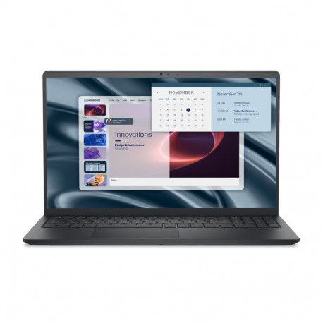 Dell Pro 15 Essential PV15255 sülearvuti, süsinikmust, 15,6", FHD, 1920 x 1080 pikslit, AMD Ryzen 3 