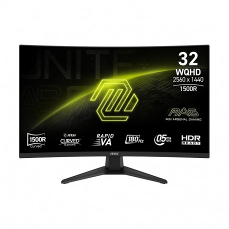 Monitor MAG MAG 321CQF E18 31.5 inch LED/WQHD/LED/Curved/180Hz/black