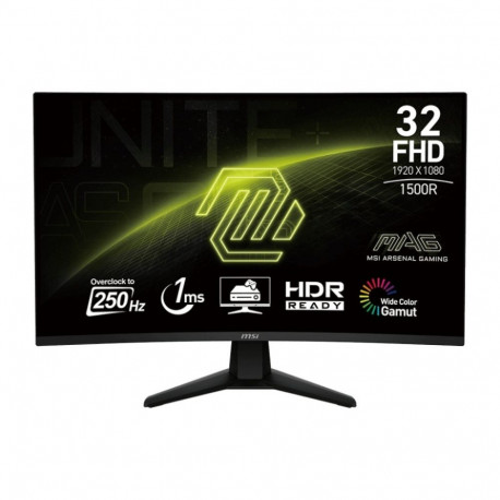 Monitor 31.5 inches MAG 32C6X LED/FHD/Curved/250Hz/black