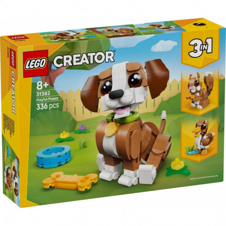 Blocks Creator 31382 Cute Animals: Playful Puppy Dog