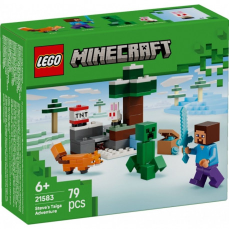 Blocks Minecraft 21583 Steves Taiga Adventure