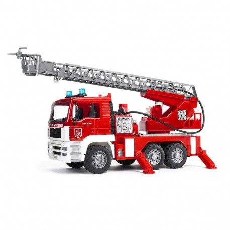 MAN TGA Fire Truck with Aerial Ladder and Water Pump
