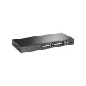 Networking Switch - TP-Link TL-SG3428X 28-Port Gigabit Easy Smart Switch PoE+
