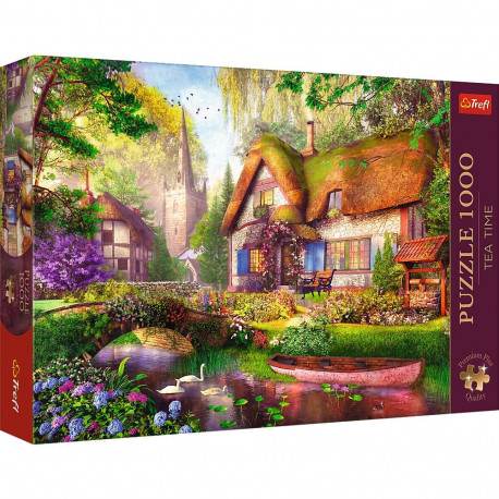 TREFL Premium Plus Puzzle A House in the Forest 1000 pcs