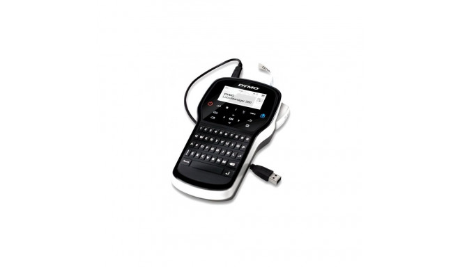 DYMO sildiprinter LabelManager 280 käeshoitav, taaslaetav, QWERTY-klaviatuuriga koos D1 sildilindiga
