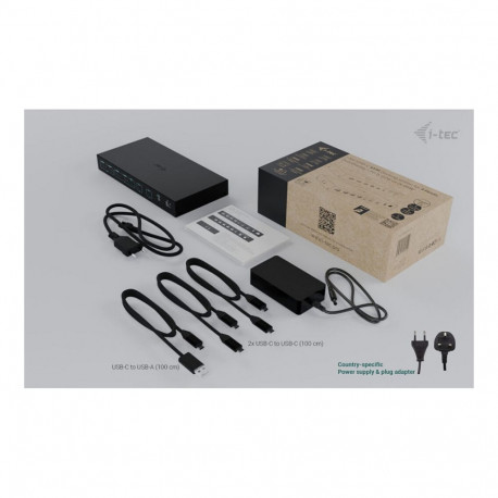"D I-TEC USB-C KVM DOCKING STATION"