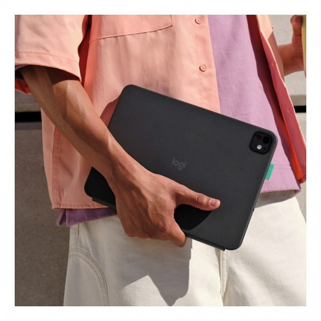 "Logitech Flip Folio - Graphite-DEU-BT"