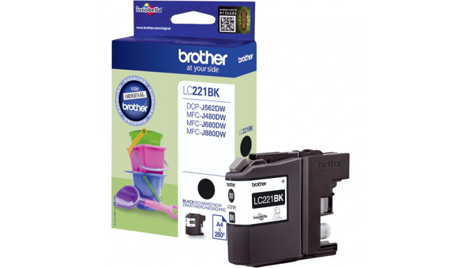 "Brother LC221BK black"