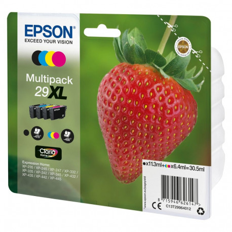 "Epson Tinte 29 4er-Pack black + color XL T2996"