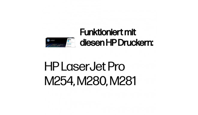 "HP 203A Original Cyan LaserJet Toner Cartridge"