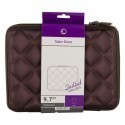 4World Quilted Tablet Case 9.7'' Brown