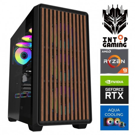 INTOP AQUA Ryzen 9 9900x 64GB DDR5 1TB SSD M.2 NVME RTX5080 16GB
 no-OS