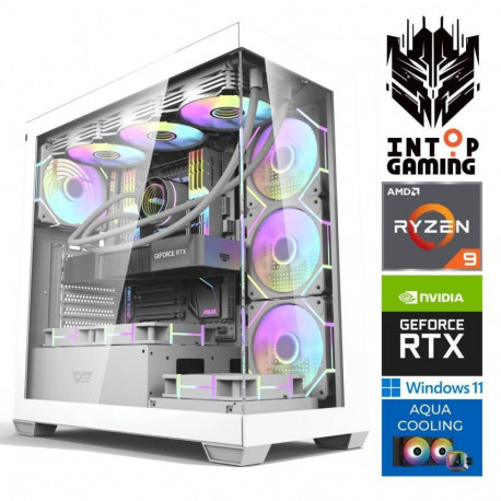 INTOP AQUA Ryzen 9 9900x 32GB DDR5 1TB SSD M.2 NVME RTX5080 16GB
 WIN11