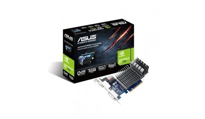 Asus videokaart GeForce GT 710 1GB GDDR3 64bit