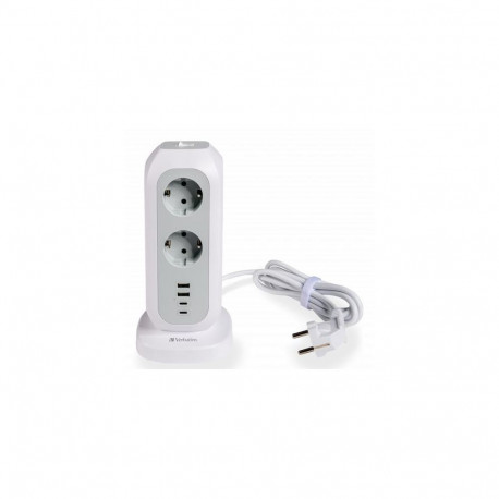 Verbatim EU Power Tower 11AC EUPT-01 mit 2xUSB-C, 2xUSB-A retail