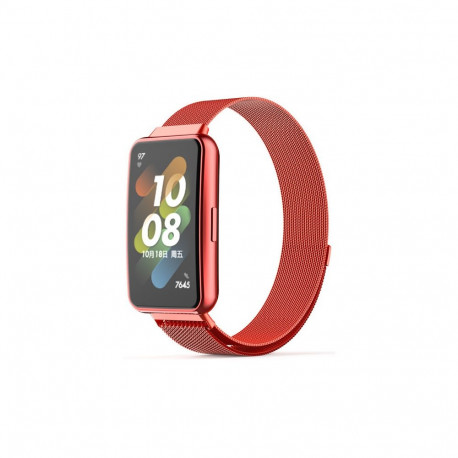 Kellarihm Trendybay Huawei Band 7, punane