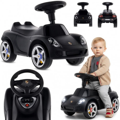 Jeździk pchacz chodzik dla dziecka Porsche Carrera GT czarny