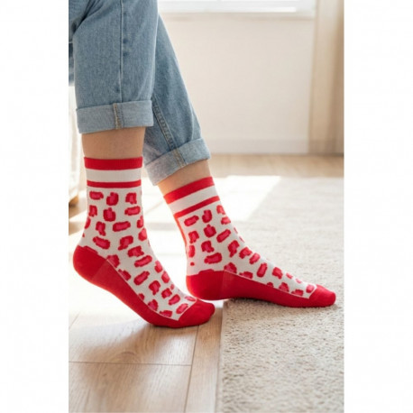 SOKISAHTEL Pierre Mantoux OCELOT punased sokid 444