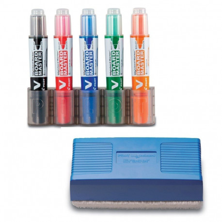 Whiteboard Kit (markers+holder+eraser)