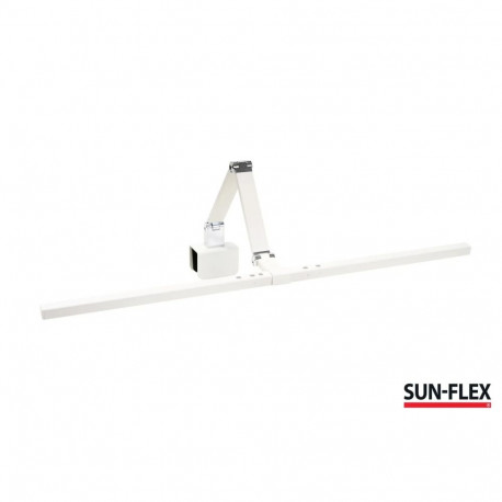 Valgusti SUN-FLEX SCREENLITE PANEL ,  valge , kroomitud detailid,  104200, integreeritud LED lamp 12