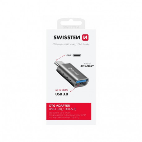 Swissten OTG Adapter USB-C to USB 3.0 Connection