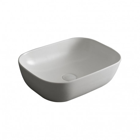 WASHBASIN 46CM ACB8417A MATTE WHITE