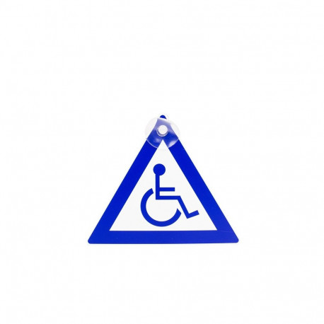 "auto kleebis puudega"