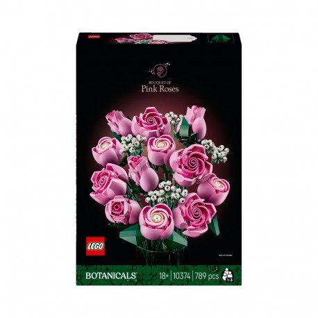 CONSTR LEGO PINK ROSES 10374