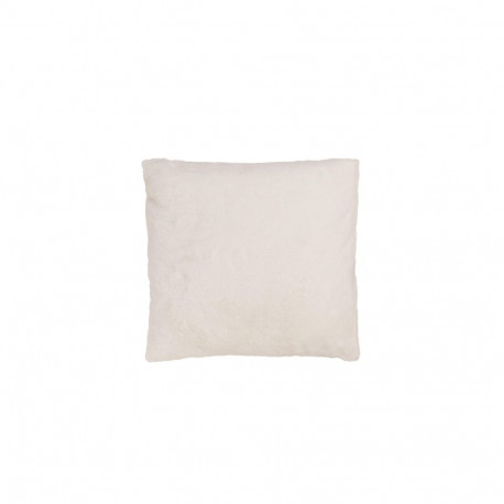 FUR PILLOW 45X45 ZIPPER 320G CREAM