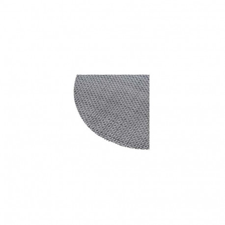 PLACEMAT OVAL GREY/BLACK 35X48CM