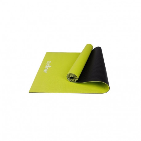 DOUBLE COLOR YOGA MAT 173X61X0.6CM
