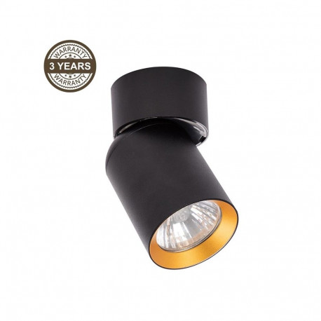 laevalgusti TUNIS GU10 ML9933 must/kuldne