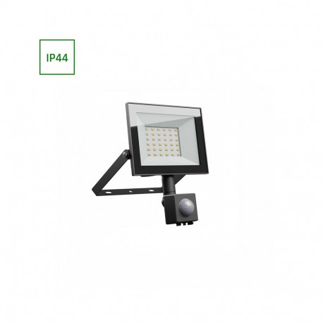 FLOODLIGH SENSOR 30W 230V NW IP44 BLACK
