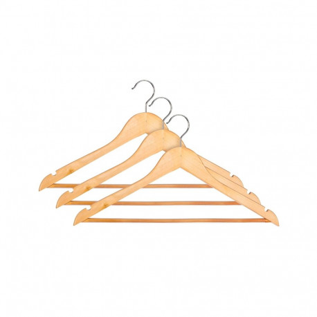 puidust riidepuu LSN001-B naturaalne 3 tk