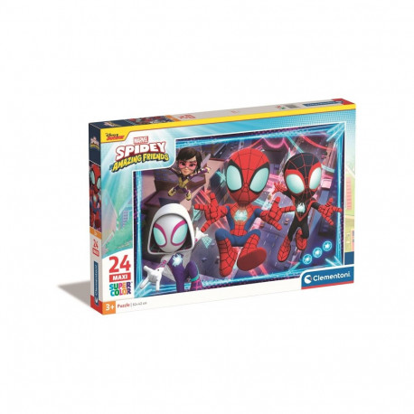PUZZLE CLEMENTONI 24 MAXI SPIDEY 28527